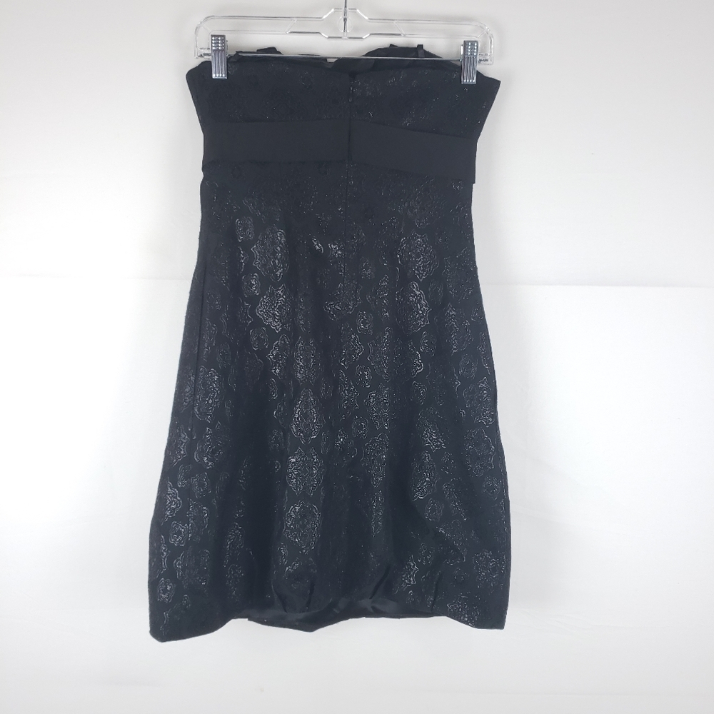 BCBGMAXAZRIA Black Strapless Dress - Picture 3 of 8